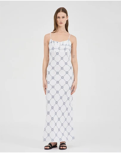 FRIEND of AUDREY - The Linen Seashell Dress