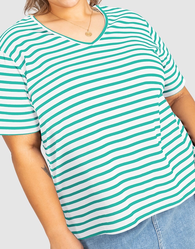 Love Your Wardrobe - Cassie Stripe Tee