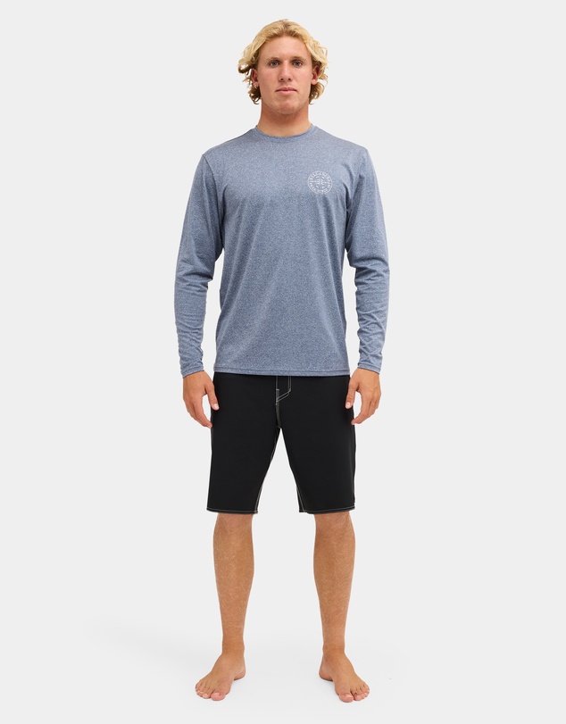 Billabong - Mens Big Wave Daz Loose Fit Long Sleeve Rashguard