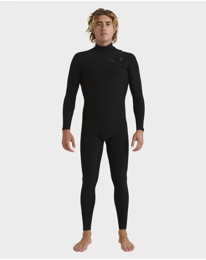 Quiksilver - Mens 4/3Mm Highline Chest Zip Wetsuit