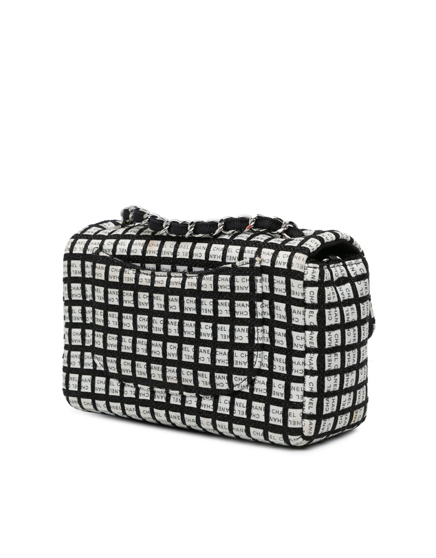 Pre-Loved by Azura Reborn - Pre-Loved chanel Classic Flap Bag Chanel Logo Jacquard