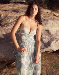 MINKPINK - Carrie Mesh Maxi Dress