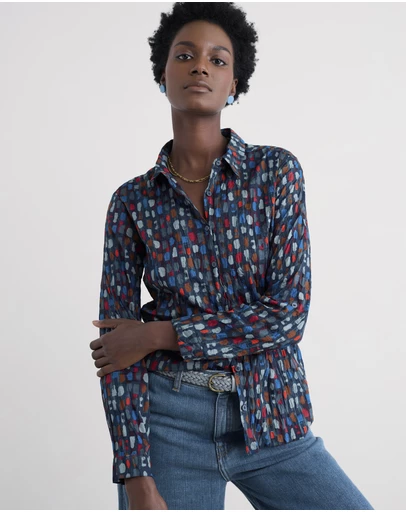 Seasalt - Seasalt Cornwall Multi Larissa Shirt