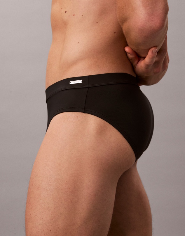 Calvin Klein - CK Black Knit Swim Briefs