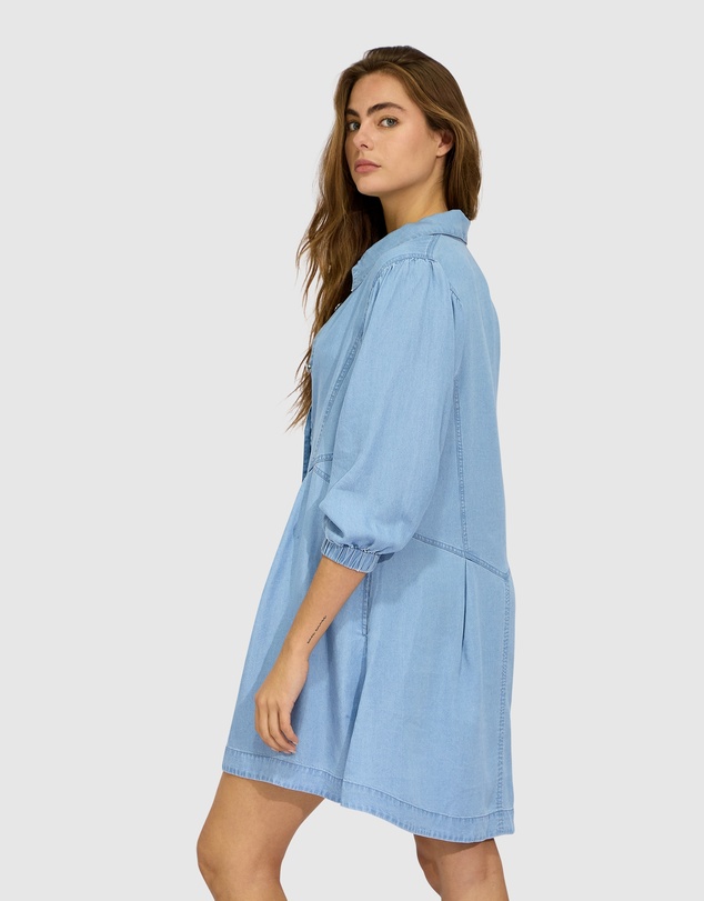 Belle & Bloom - Supercut Denim Dress