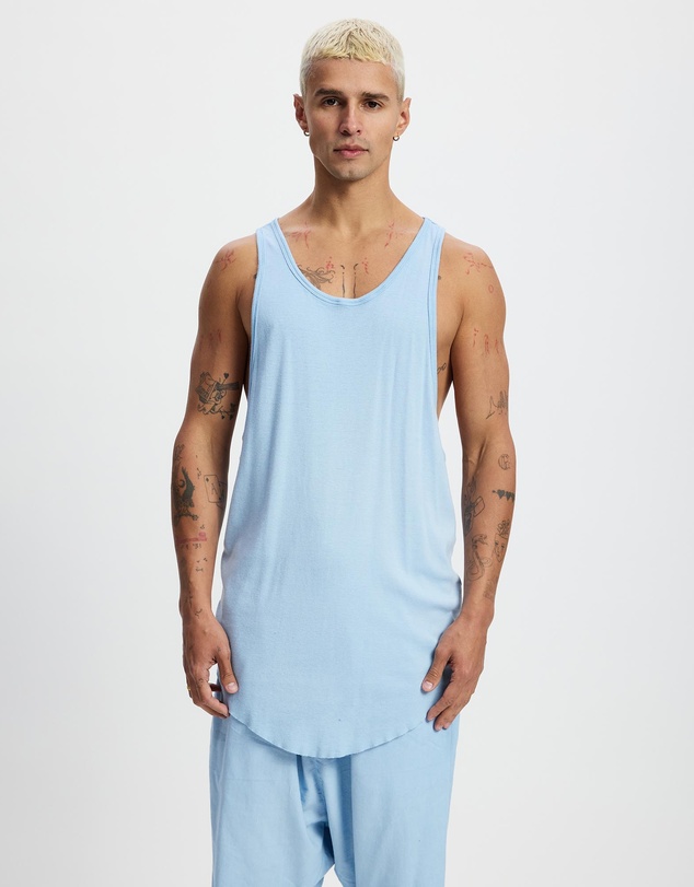 Surrounded By Ghosts - The Lawsonite Rib Knit Singlet