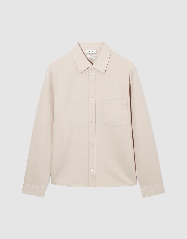 COS - Davey Patch Pocket LS Jersey Shirt
