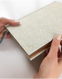 Bespoke Letterpress - Linen Bound Lined Journal - Dune Thicket