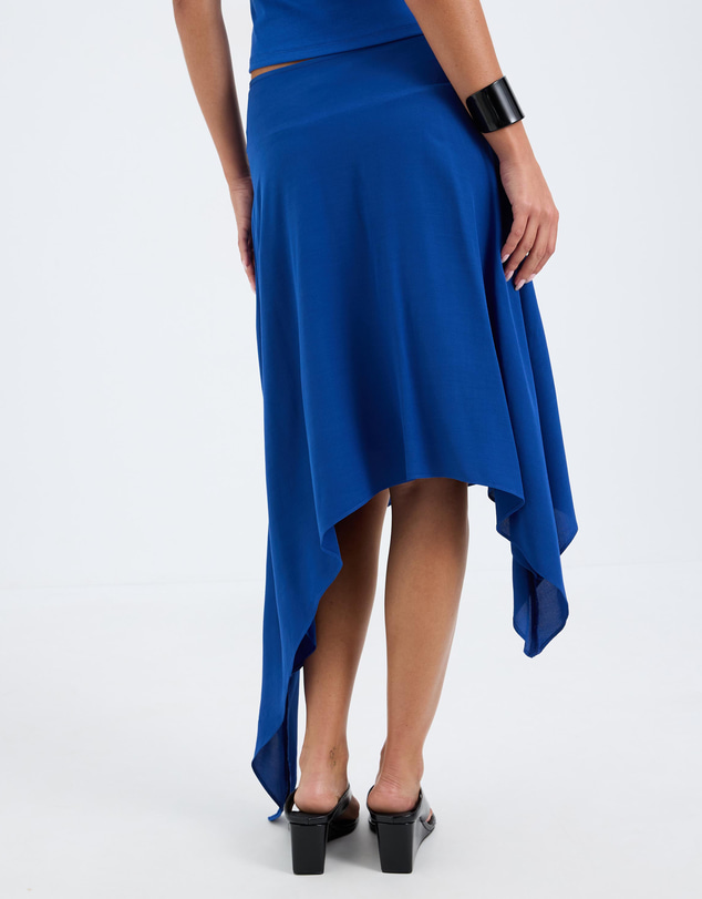 Calli - Charlotte Asymmetrical Midi Skirt