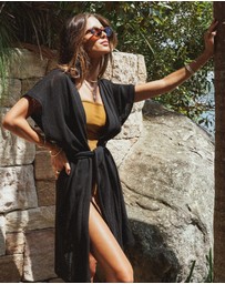 Arms Of Eve - Venice Robe - Black