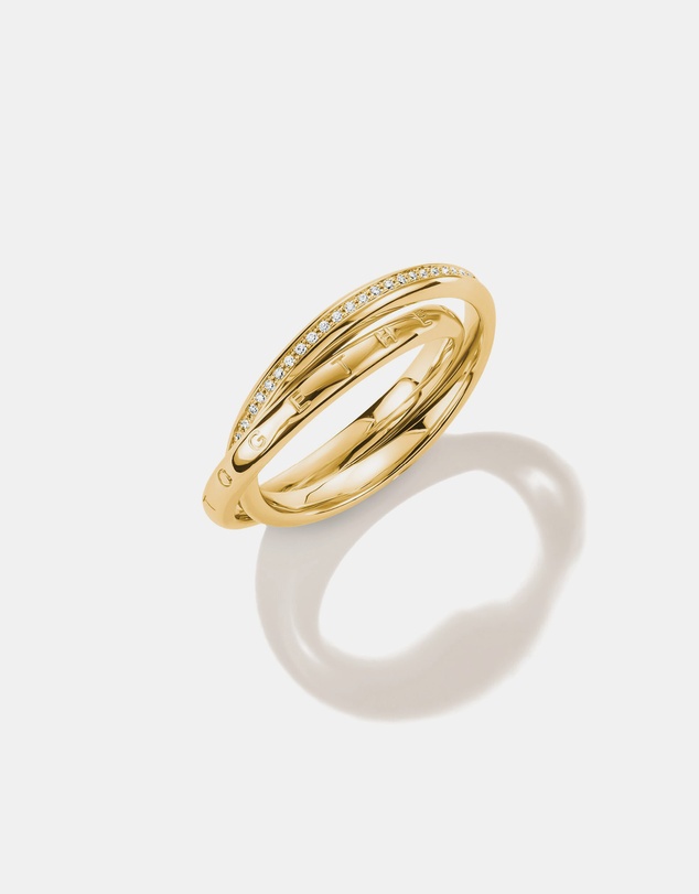THOMAS SABO - THOMAS SABO Double ring with zirconia