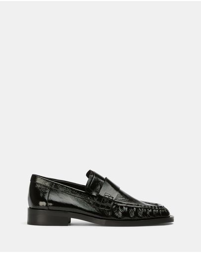 Black Nappa Patent