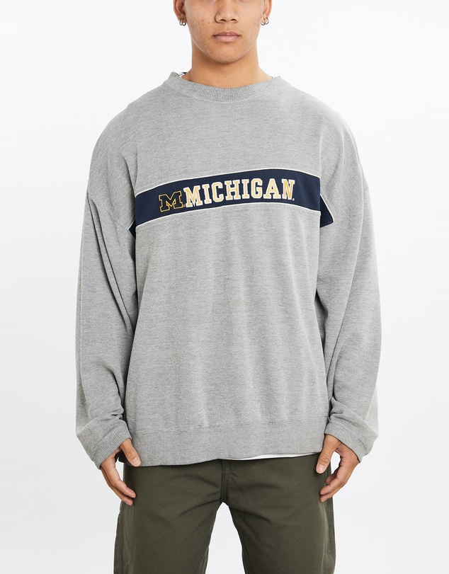 Vintage by The Real Deal - Pre Loved - Vintage 90s University of Michigan Sweatshirt