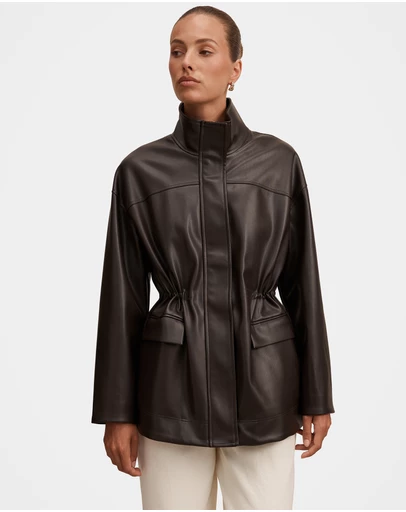 Forever New - Cassidy Cinched Waist Shacket