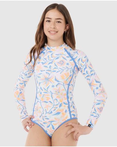 Rip Curl - Sunset Skies LS Surf Suit - Teens