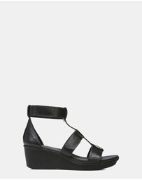 Naturalizer - Rylan Wedge Sandal - Black