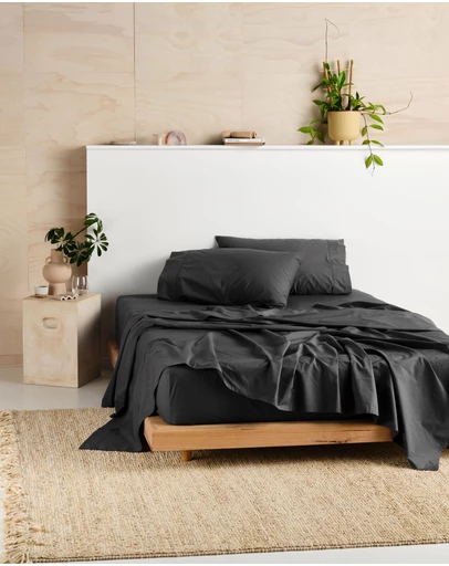 Linen House - Vienna 300TC Cotton Percale Sheet Set
