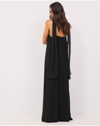 Calli - Malik Scarf Maxi Dress