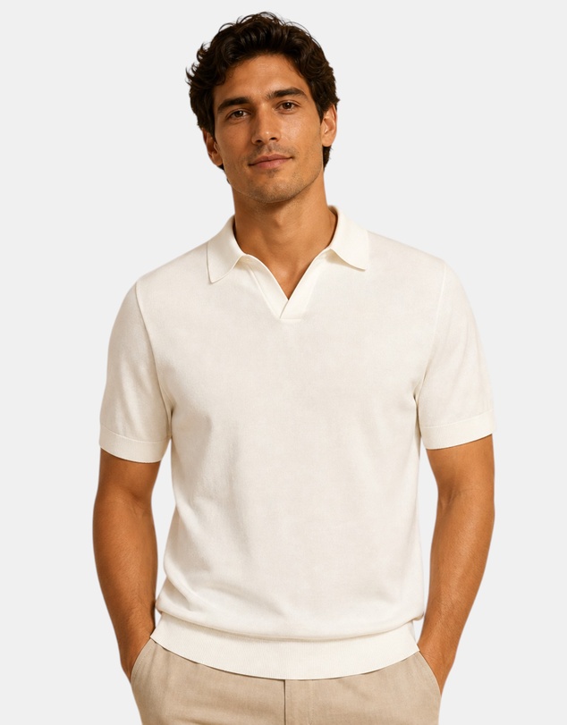 Henry Bucks - MCKINNON & CO Silk Cotton Polo