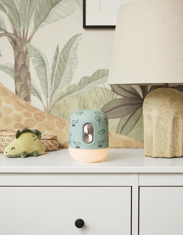 Kreafunk - Kreafunk Kids Glowie Bluetooth Speaker W/ Light - Dusty Green