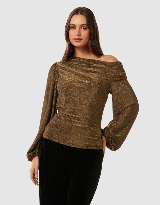 Forever New - Cynthia Tipped Shoulder Top