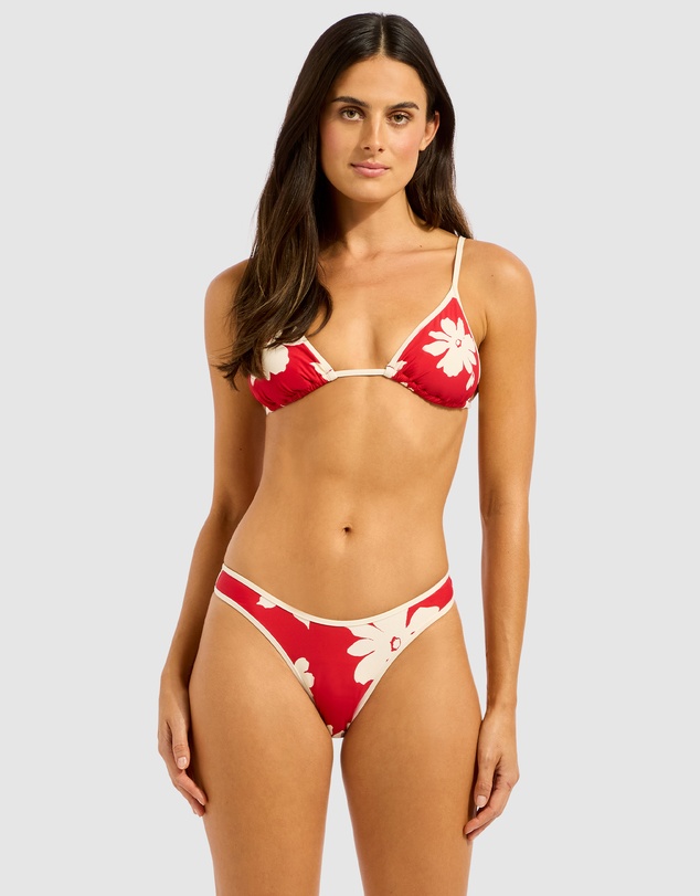 Seafolly - Mayflower Scoop High Cut Rio Bikini Bottom