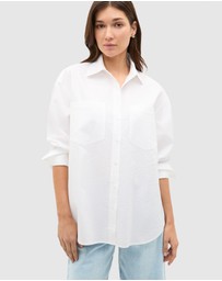 Seed Heritage - Textured Cotton Shirt