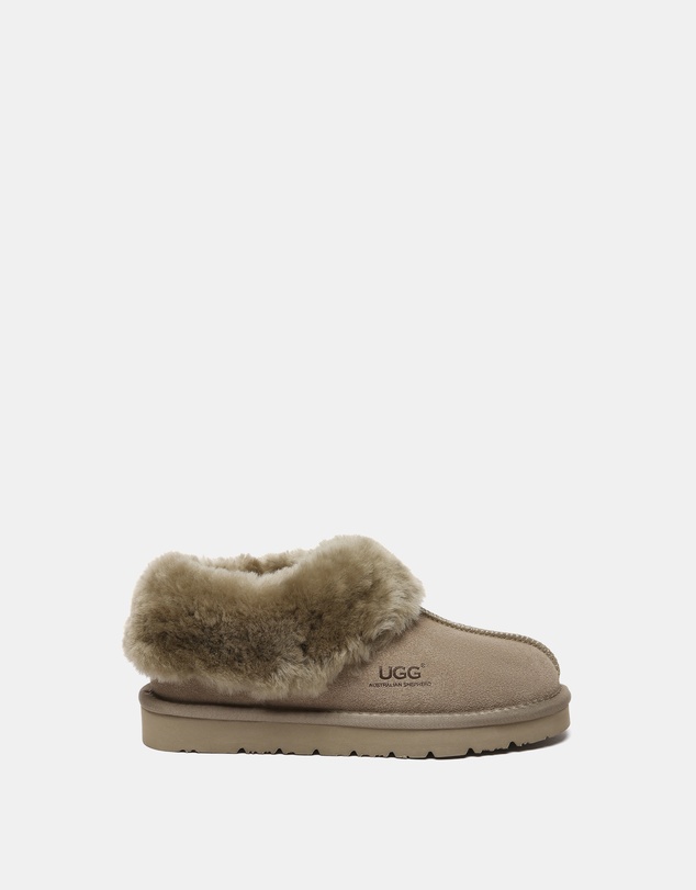 EVERAU - Australian Shepherd Ugg Homey Special Cow Suede Upper House Shoes