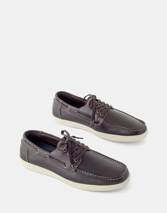 Uncut - Bowline Leather Boat Shoes