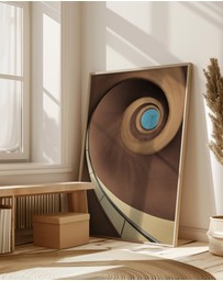 Olive et Oriel - Concrete Shapes by Tomasz Buczkowski Art Print