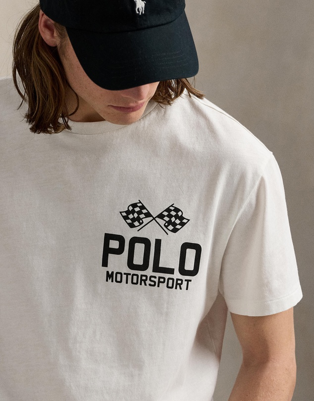 Polo Ralph Lauren - Classic Fit Slub Jersey Graphic T-Shirt