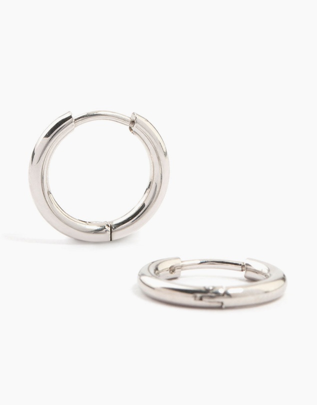 Lovisa - Waterproof Stainless Steel Core Clicker Earrings 14 MM