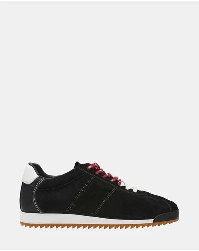 Steve Madden - Mirage-SM Black Suede Sneakers