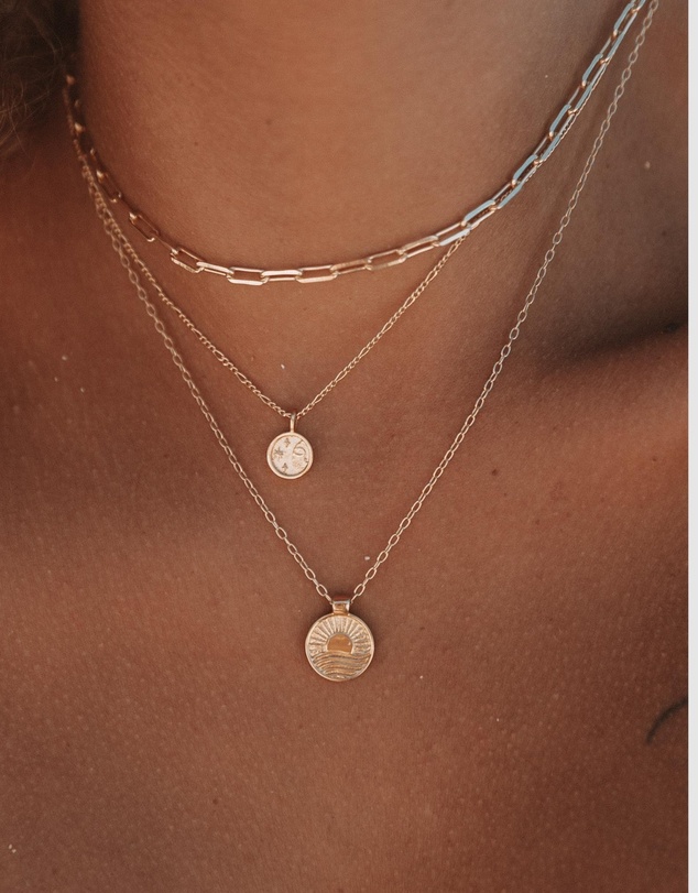 HOUSE OF SLANI - Gold Filled Link Chain Necklace