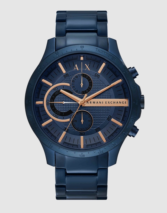 Armani Exchange - Blue Chronograph Watch