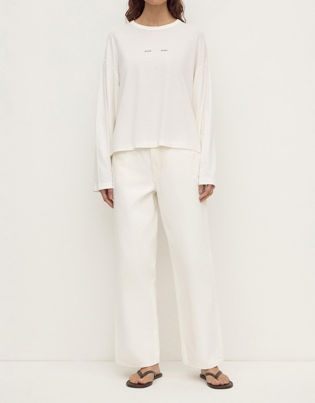 Assembly Label - Slow Burn Wide Long Sleeve Tee