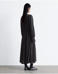 & Other Stories - Satin Midi Shirt Dress