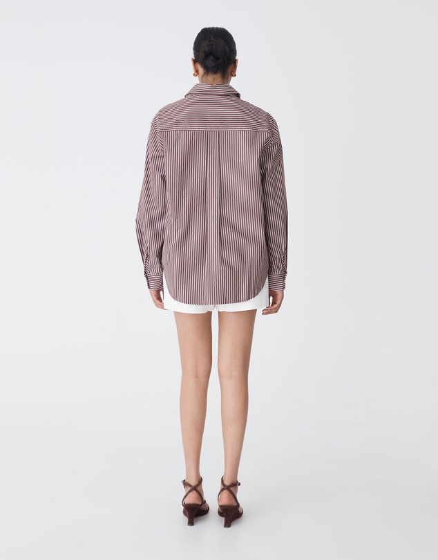 Forcast - Samara Cotton Striped Shirt