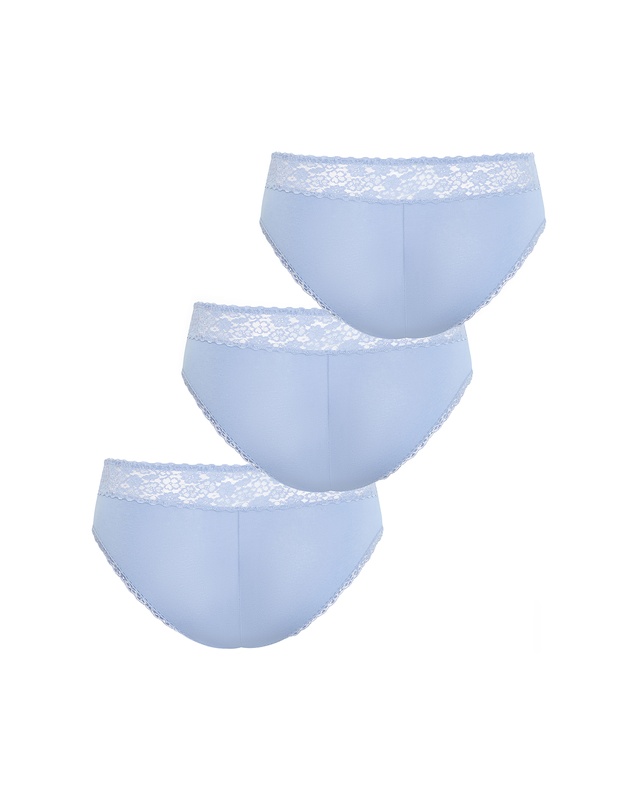City Chic - Iris 3 Pack Cotton Cheeky Panty