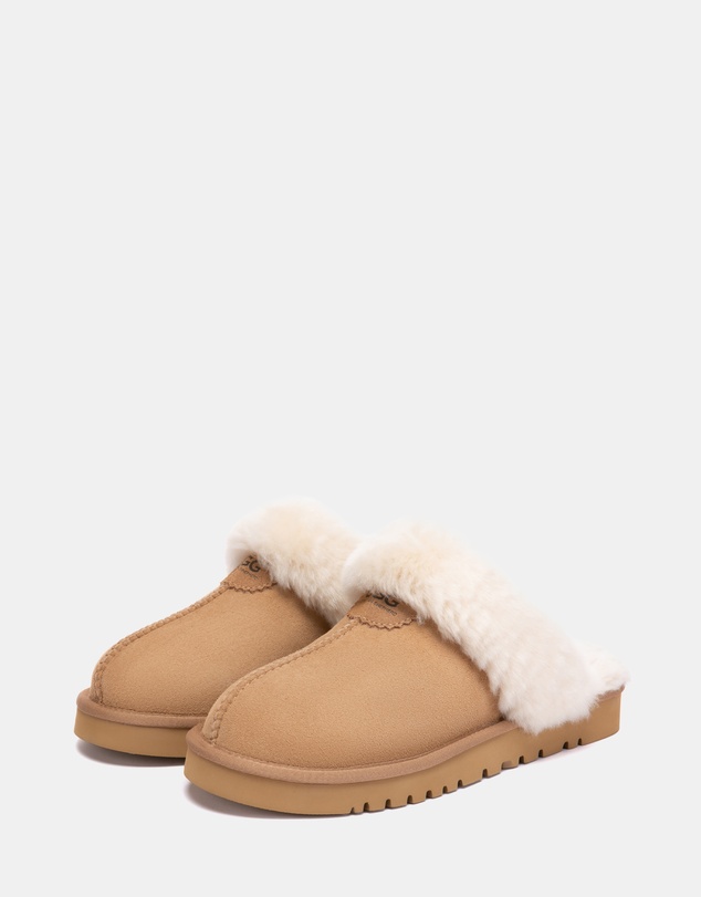 EVERAU - Australian Shepherd Ugg Marden Double Faced Sheepskin Upper House Shoes