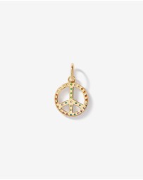 Michael Hill - Peace Pendant in 18Kt Vermeil with Cubic Zirconia