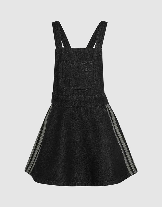 adidas Originals - Denim Dungarees Dress - Kids-Teens