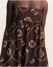 Shona Joy - Vacanza Square Neck Maxi Dress