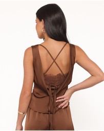 Petal & Pup - Wynn Top - Chocolate