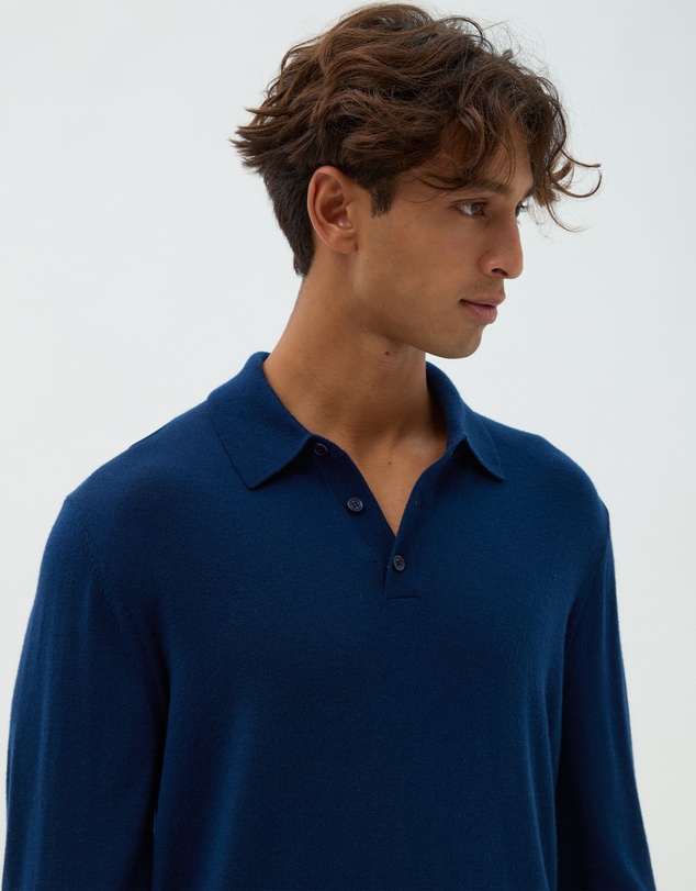 AERE - Merino Wool Knit Polo