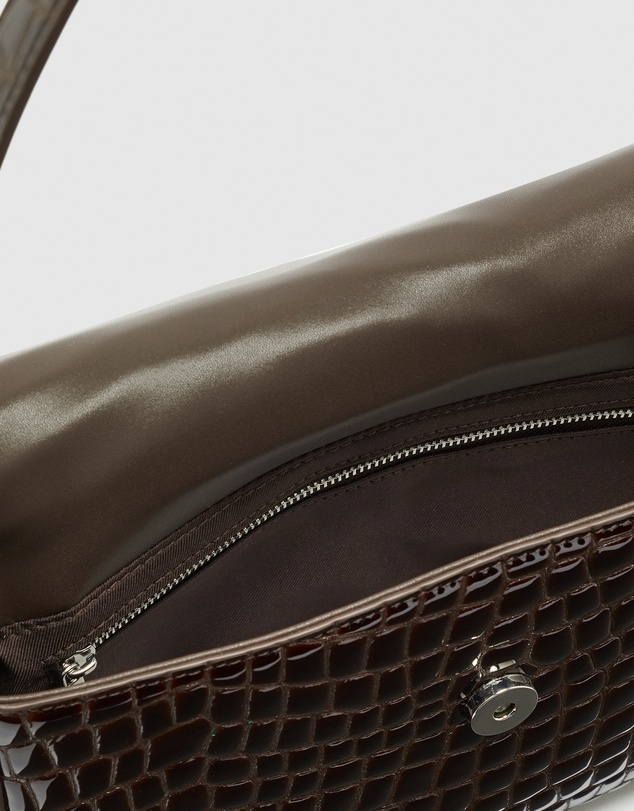 Nakedvice - The Silvie Coffee Croc Bag