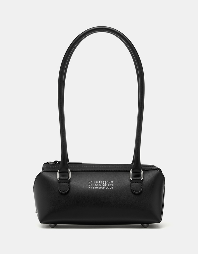 MM6 Maison Margiela - Small Leather Bowling Shoulder Bag
