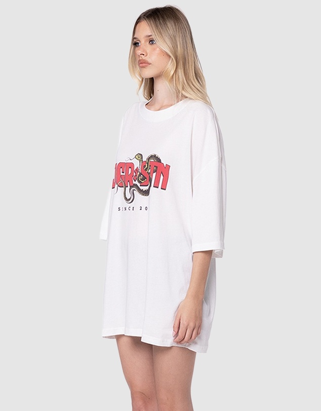 JGR & STN - Vintage Python Oversized T-Shirt