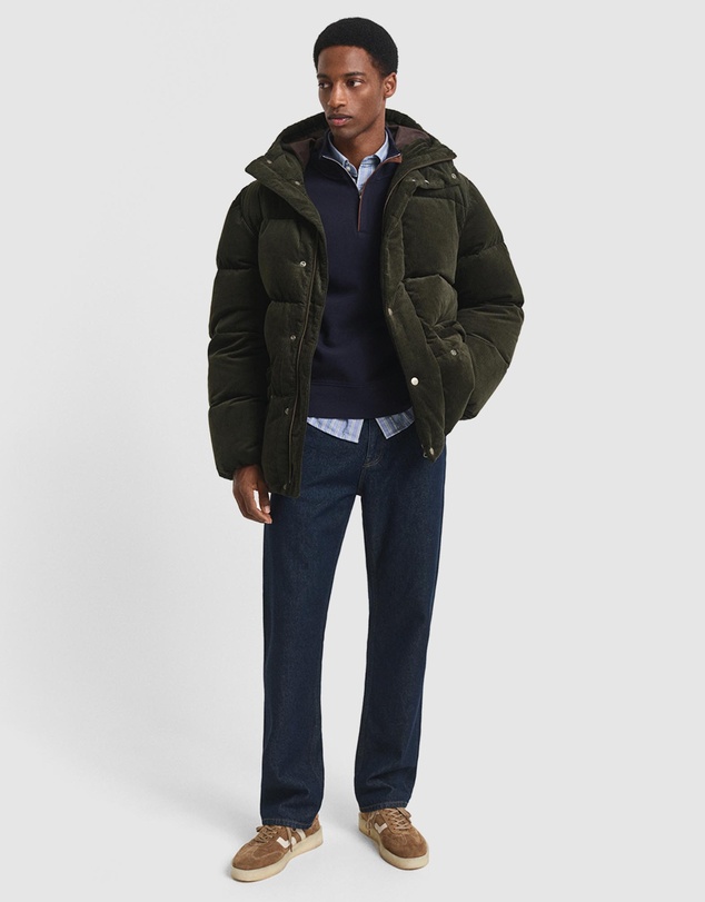 Gant - Sacker Rib Half-Zip Sweatshirt