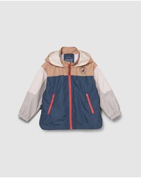 Crywolf - PACKABLE JACKET Ash Colourblock